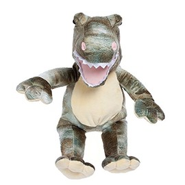 Beary Fun Friends Recordable 8" Plush Dyno The Dinosaur w/20 Second Digital Recorder for Special Messages, Rymes or Songs