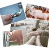 10Pcs Stainless Steel Automatic Pig Nipple Waterer Adjustable Prevent Leakage