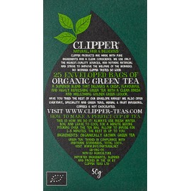 Clipper Fairtrade Organic Green Tea [Pack 25]