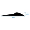 10Ft Weatherproof Universal Garage Door Bottom Threshold Seal Strip DIY