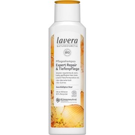 lavera Expert Repair Deep Care Shampoo with Organic Macadamia Oil and Organic Quinoa Intensive Rich Hair Care Natural Cosmetics Vegan Organic (1 x 250 ml)