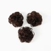 Bun-haired partial wig 3p milk brown Gachae mix (WFHFK79) / 올림머리 부분가발 3p 밀크브라운 가채 혼주 (WFHFK79)