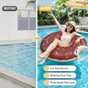 Donut Inflatable Pool Float for Summer Fun – PVC Swimming