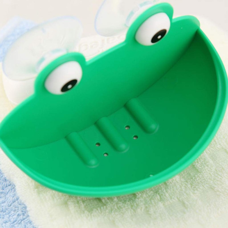Max-Tonsen Aquarium Decorations For Turtles,Frogs Shaped Soap Dish Holder With