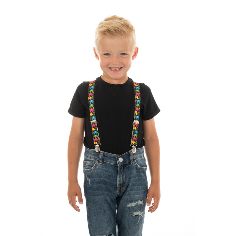Olata Children’s Elasticated Sheep Design Y-Shape Braces/Suspenders (1-5 Years) -