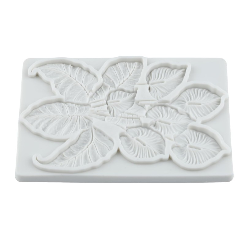 TAOXIBEI Leaf Polymer Clay Molds Monstera Leaf Silicone Mold