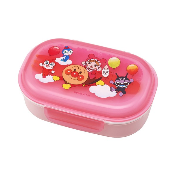 LEC Anpanman KK-319 Lunch Box with Fork, 9.1 fl oz