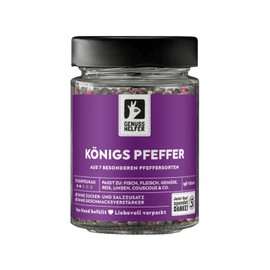 Bremer Gewürzhandel Königs Pepper Mix, Whole, Aromatic Pepper Combination of 7 Different Varieties, 70 g in Glass