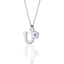 JennyWrenJewels Children's Initial Letter A-Z Pendant Necklace | Gifts for girls birthday, christmas, party | Jewellery Gift for daughter, niece, friend, sister