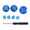 Controller Repair Buttons Set Metal DIY Replacement Joystick ABXY D