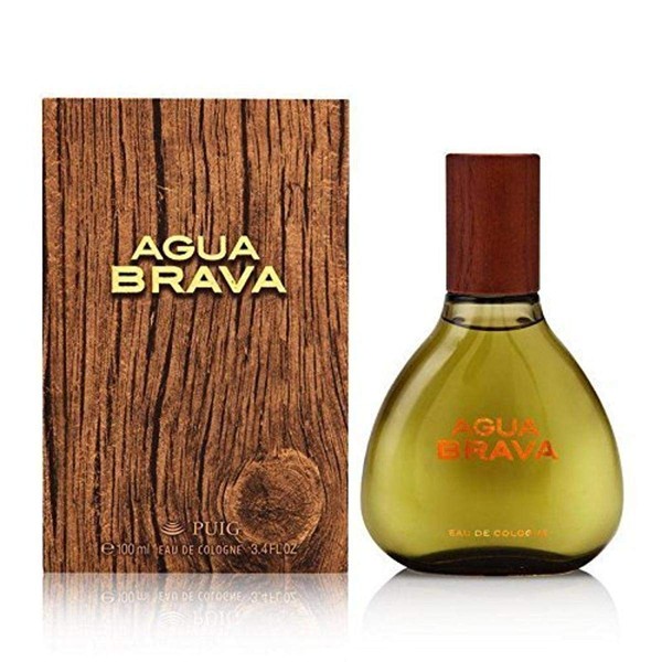 Antonio Puig Agua Brava Eau De Cologne Spray for Men, 3.4 Ounce (package may vary)