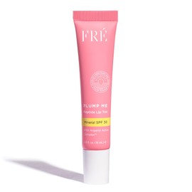 FRÉ Plump Me Peptide Lip Tint SPF 30 (Pampelonne) – 4-in-1 Plumping & Hydrating Mineral SPF 30 Lip Tint with 100% Non-Nano Zinc Oxide, Clean, Vegan Lip Care