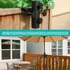 Funtery Parasol Holder Balcony Railing, Parasol Stand, Robust Balcony Umbrella