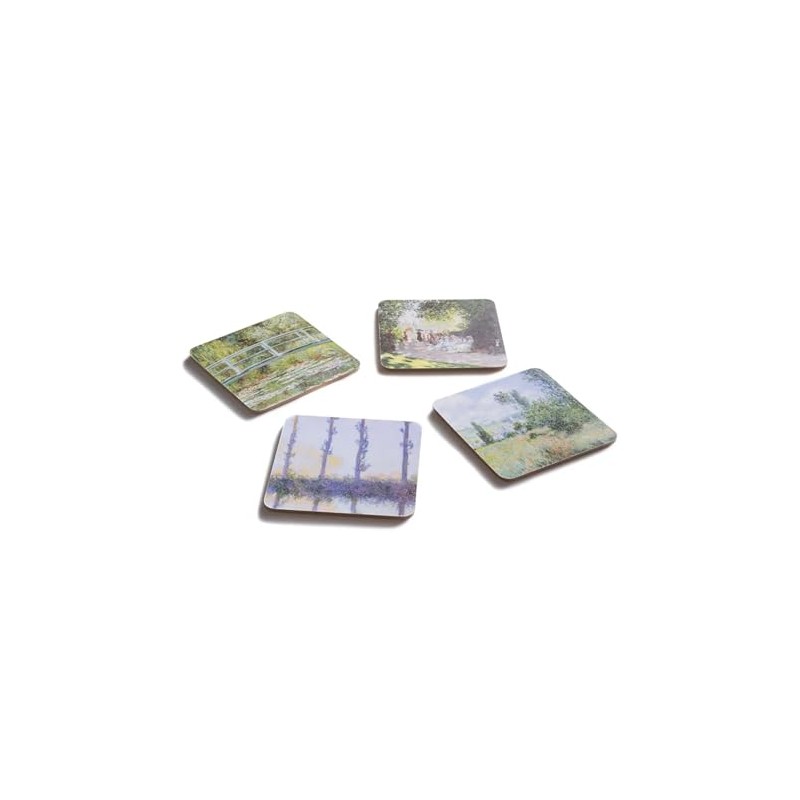 Metropolitan Museum of Art, Set of 4, Claude Monet Coasters,