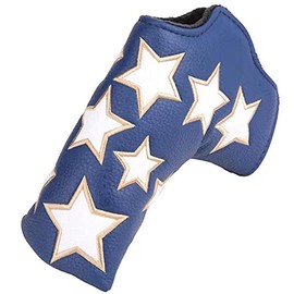 Putter Cover Headcover Pin Fit Scotty Cameron Odyssey Magnetic Closure (Navy)
