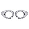 Fog Light Cover, Pair Front Bumper Fog Light Fog Light