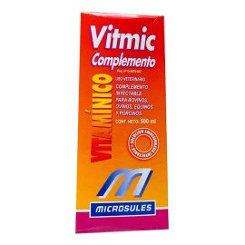 VITMIC Microsules Suplemento Aminoácidos Líquido 500ml para Bovinos