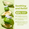 FRUDIA Avocado Relief Face Cream, Calming Korean Face Moisturizer w/62%