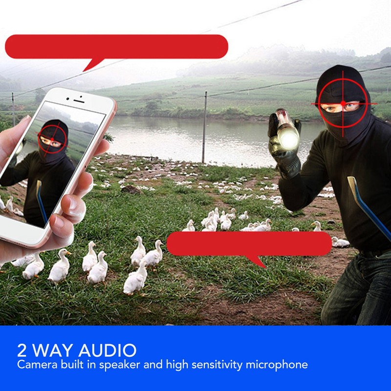 Wireless Camera Wifi 5G 2.4G Pan Tilt Night Vision Motion