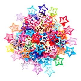 Broches En Forma De Estrella Para Cabello Paquete Con 50 Pzs