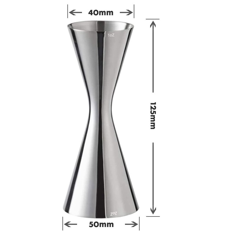 Measuring Cup Graduated Jigger Cup Cocktail Stainless Steel Measuring Cup