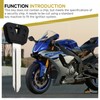 Numano (2 Pack For New Motorcycle Blank Uncut Key Key