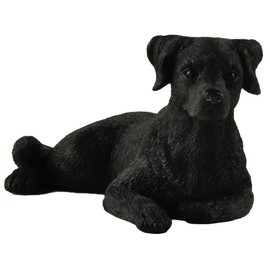 JFSM INC. 6" Black Labrador Dog Figurine