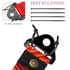 DXNQ Racing Tow Strap, Car Modification JDM Sports Bumper Decorative