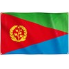 Runesol Eritrea Flag, 91x152cm, 3ft x 5ft, 4 Grommets, Eyelet