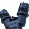 ZONADAH 2 Pack Y-Type 3-Way IP68 Waterproof Electric Cable Wire