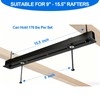 Demimy Heavy Duty Overhead Garage Storage Racks, Ceiling Mount, 6