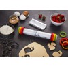 JEmarble Adjustable Rolling Pin with Silicone Guide Rings (Premium Quality)