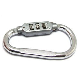 Contec Dial Lock D Lock Silver Medium