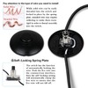 Helunsi 3Pcs Floor Lamp Foot Switch, Black Foot Pedal Switch,