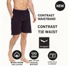 INSIGNIA Mens Pyjamas Lounge Shorts Bottoms 2 Pack (Premium Black