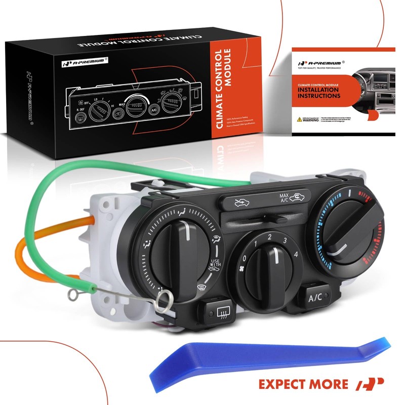 A-Premium Heater Climate Control Panel Module Compatible with Nissan Versa