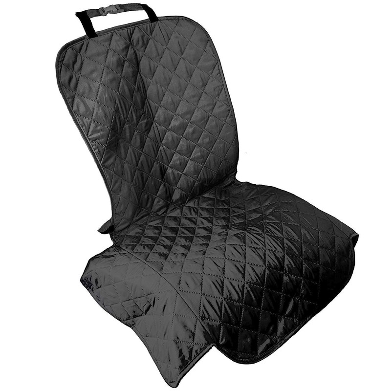 Furhaven Water-Resistant Quilted Universal Single Car Seat Protector Cover -