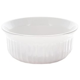 CorningWare FS16 16 oz/ 473mL Round French White Casserole Dish