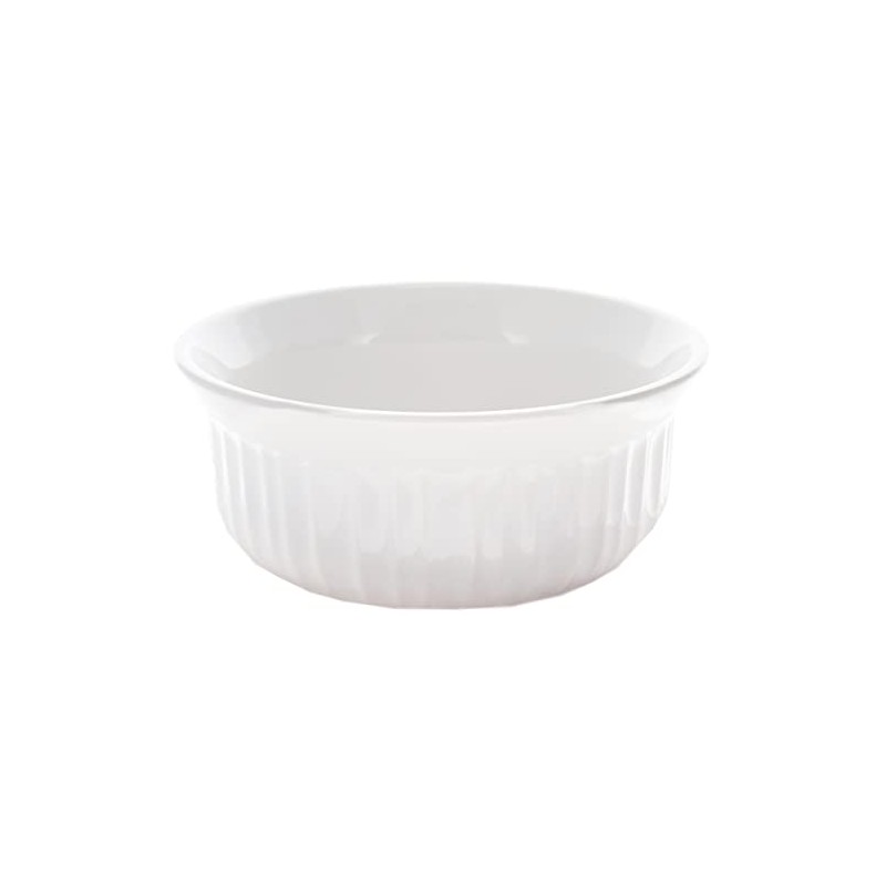 CorningWare FS16 16 oz/ 473mL Round French White Casserole Dish