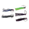 5PCS Saltwater Trolling Lure PVC Squid Skirted Deep Sea Fishing