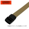 UNIVERSAL OVERALL 32mm Wide YKK Buckle Belt Black
