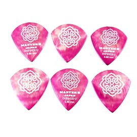 Master 8 INFINIX-U Jazz XL Grip Guitar Picks - 6-Pack (1.2mm)