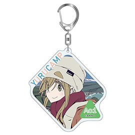 Yurucamp Acrylic Key Chain Original Edition Aoi Inuyama