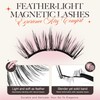 LASHVIEW Magnetic Eyelashes with Applicator, Soft Magnetic Lashes Natural Look