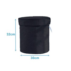 Children's Tidy Bag, JOLY FANG Play Blanket, Storage Bag, Children's Room, Toy Storage Basket Lid (Grey)