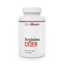 GymBeam GymBeam L-Arginin-Kapseln - Hochdosiert, Arginin-Alpha-Ketoglutarat (A.K.G), 3000 mg pro Portion, f?rdert N?hrstoffversorgung der Muskeln, Vorstufe fr Stickoxidproduktion (120 tab)
