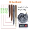 6 Packs/Lot (14/18/24/30) inch 1cm 20 Strands/Pack Thin 3X Box