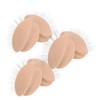WOONEKY 3 Pairs Removable Eyelids for Eyelash Practice Realistic Lash