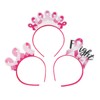 Fun Express Pink Ribbon Headbands - Apparel Accessories - 12