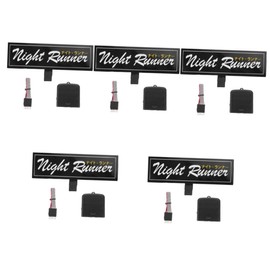 ULTECHNOVO 5sets Led Car Sticker Glow Panel Vibrant Car Body Decoration for Enhanced Visibility Fade-Resistant Materials for Projects and Night Safety